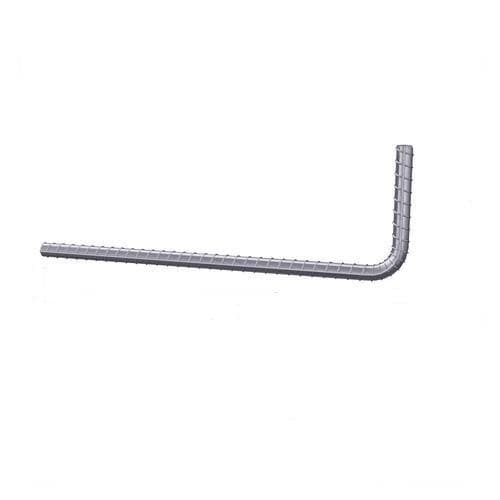 Shape Code 11 - Cut & Bent Rebar, L Bars, Kicker, 90-degree bar - 10mm | Custom Order