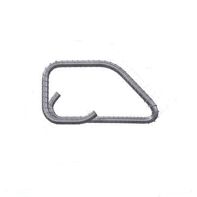 Shape Code 56 - Cut & Bent Rebar - 10mm | Custom Order